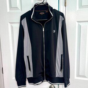 Ben Sherman Black Track Jacket Size XL